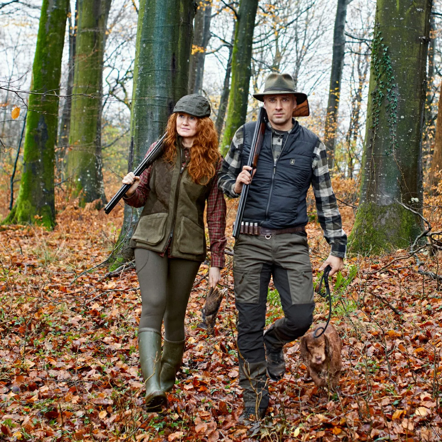 Deerhunter Damen Angeljacken & -Westen<Lady Pam Shooting Weste Damen (Graphite Green)