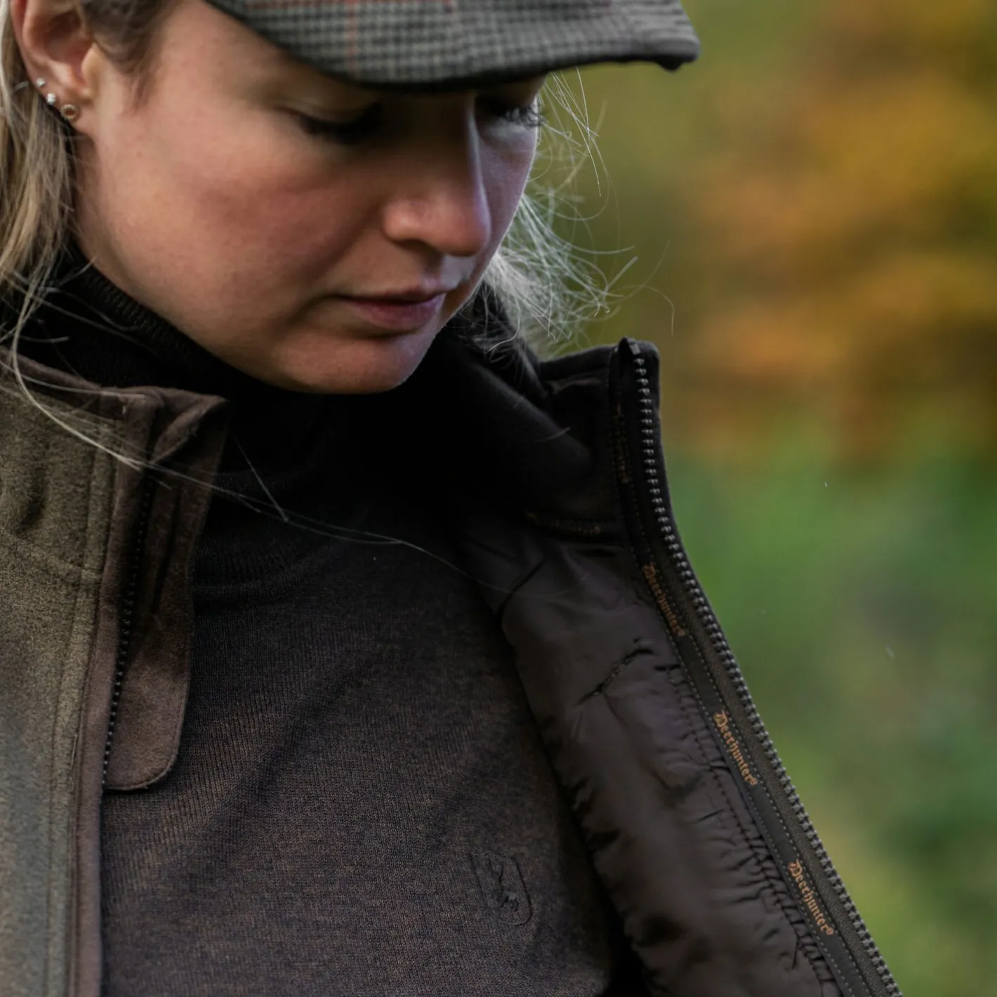 Deerhunter Damen Angeljacken & -Westen<Lady Pam Shooting Weste Damen (Graphite Green)