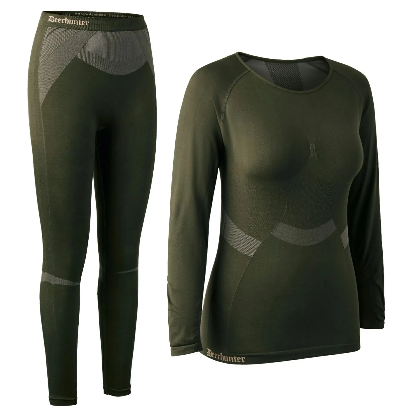 Deerhunter Damen Angel-Accessoires<Lady Performance Unterwäsche Set Damen (Forest Night)