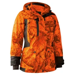 Deerhunter Damen Angeljacken & -Westen<Lady Raven Arctic Jacke Damen (Realtree Edge® Orange)