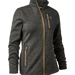 Online Deerhunter Lady Sarek Strickjacke Damen (Dark Grey Melange)