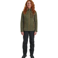 Outlet Deerhunter Lady Sarek Strickjacke Damen (Olive Night Melange)