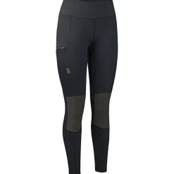 Deerhunter Damen Angelhosen<Lady Tights mit Verstärkung Damen (Black)