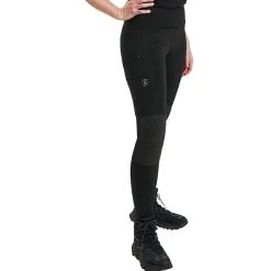 Deerhunter Damen Angelhosen<Lady Tights mit Verstärkung Damen (Black)