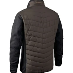 Deerhunter Outdoor- & Angel-Jacken<Moor wattierte Jacke Herren, mit Strick (Brown Leaf)