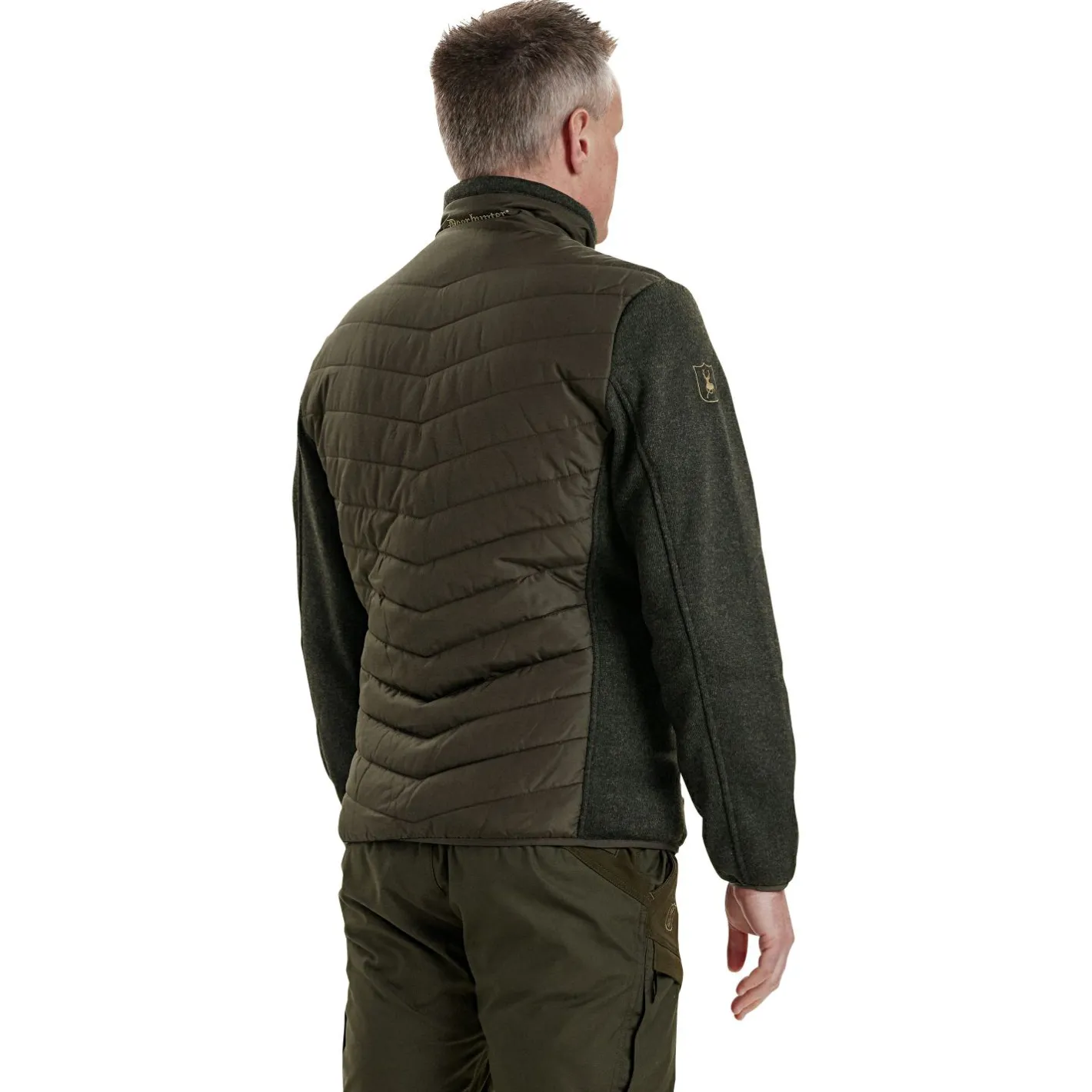 Outlet Deerhunter Moor wattierte Jacke Herren, mit Strick (Timber)