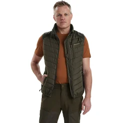 Deerhunter Outdoor- & Anglerwesten<Moor wattierte Weste Herren, mit Strick (Timber)