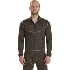 Deerhunter Outdoor- & Angel-Unterwäsche<Norden Insulated Fleece Herren (Brown Melange)