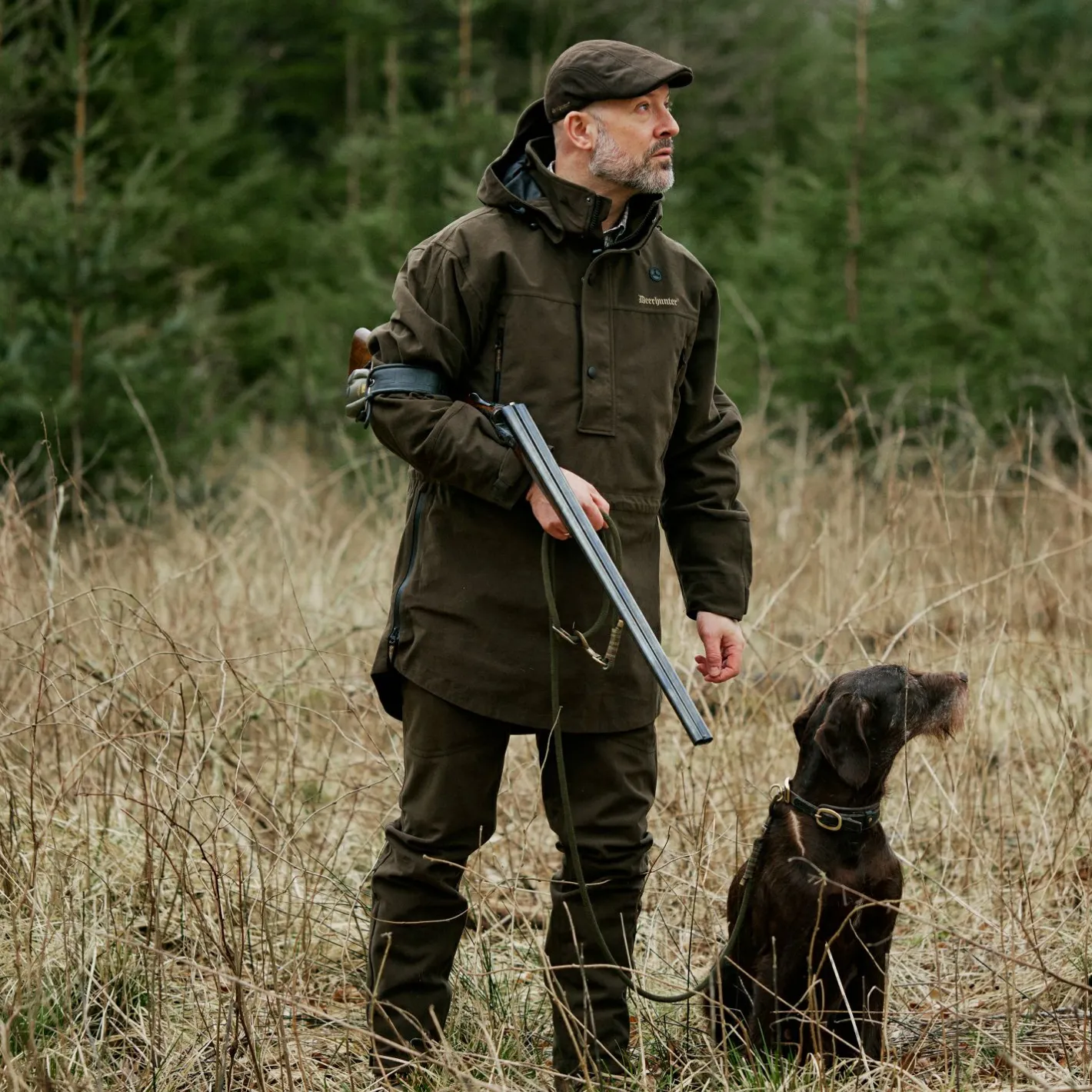 Hot Deerhunter Pro Gamekeeper Stiefelhose Herren (Peat)