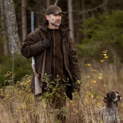 Deerhunter Outdoor- & Angel-Jacken<PRO Gamekeeper Jacke Herren (Peat)