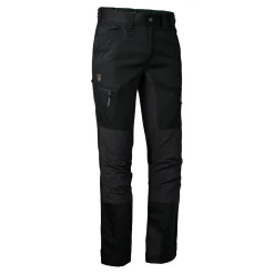 Deerhunter Outdoor- & Angler-Cargohosen<Rogaland Stretchhose Herren, mit Kontrast (Black)