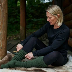 Deerhunter Outdoor- & Angel-Socken<Rusky Thermo Socken, 45 cm (Forest Night)
