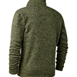 Deerhunter Outdoor- & Angel-Jacken<Sarek Strickjacke Herren (Olive Night Melange)