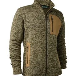 Deerhunter Outdoor- & Angel-Jacken<Sarek Strickjacke Herren (Butternut Melange)