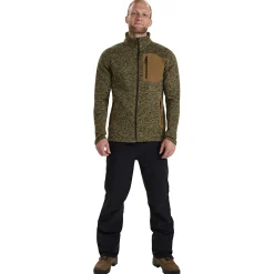 Deerhunter Outdoor- & Angel-Jacken<Sarek Strickjacke Herren (Butternut Melange)