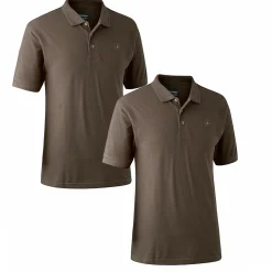 Online Deerhunter Strykari 2er-Pack Polo-Shirts Herren (Adventure Green)