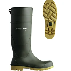 Dunlop Angel-Gummistiefel & Neoprenstiefel<Universal Herren (Green/Beige)
