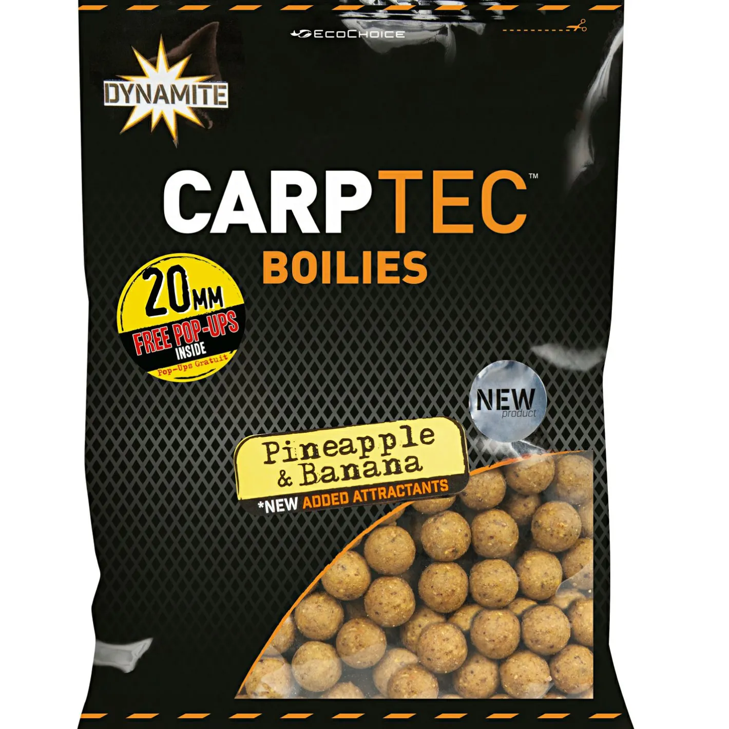 Dynamite Karpfenfutter·Boilies & Popup Boilies|Karpfenfutter<Boilies Carp-Tec (pineapple & banana)