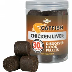Dynamite Raubfischfutter|Raubfischangeln-Zubehör<Chicken Liver Hook Pellets (Dissolver Pellets)