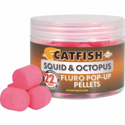 Dynamite Raubfischfutter|Raubfischangeln-Zubehör<Squid & Octopus Fluro Pop-Ups