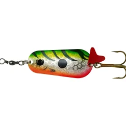 Effzett Blinker|Raubfischangeln Kunstköder<Blinker Standard Spoon (Fire Tiger UV)