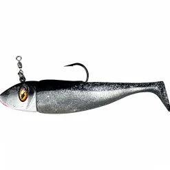 New Eisele Softlure Tiefgänger mit Switchkopf (Schwarz/Weiß)