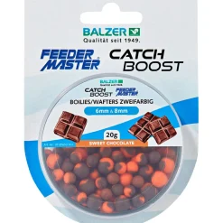 Feedermaster Karpfenfutter·Boilies & Popup Boilies|Karpfenfutter<Zweifarbige Boilies (Schokolade)