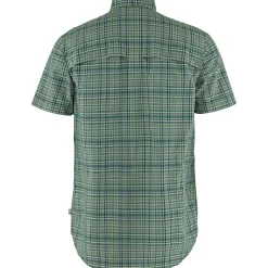 Clearance Fju00e4llru00e4ven Fjällräven Abisko Hike Shirt SS M Herren (Arctic Green/Patina Green)