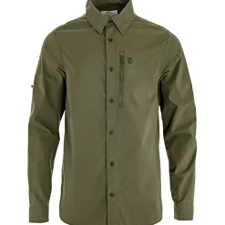 Fju00e4llru00e4ven Fjällräven Abisko Hike Shirt LS M Herren (Laurel Green)