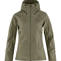 Fju00e4llru00e4ven Damen Angeljacken & -Westen<Fjällräven Abisko Lite Trekking Jacket W Damen (Light Olive)