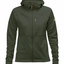 Fju00e4llru00e4ven Damen Angeljacken & -Westen<Fjällräven Abisko Trail Fleece W Damen (Deep Forest)
