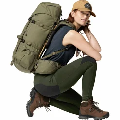 Fju00e4llru00e4ven Damen Angelhosen<Fjällräven Abisko Trekking Tights HD W Damen (Deep Forest)