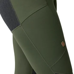 Fju00e4llru00e4ven Damen Angelhosen<Fjällräven Abisko Trekking Tights HD W Damen (Deep Forest)