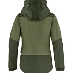Fju00e4llru00e4ven Damen Angeljacken & -Westen<Fjällräven Keb Jacket W Damen (Deep Forest-Laurel Green)