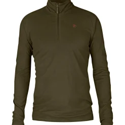 Discount Fju00e4llru00e4ven Fjällräven Keb Pine Half Zip M Herren (Dark Olive)