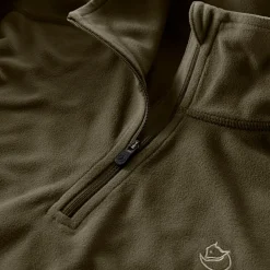 Clearance Fju00e4llru00e4ven Fjällräven Keb Skare Half Zip W Damen (Dark Olive)