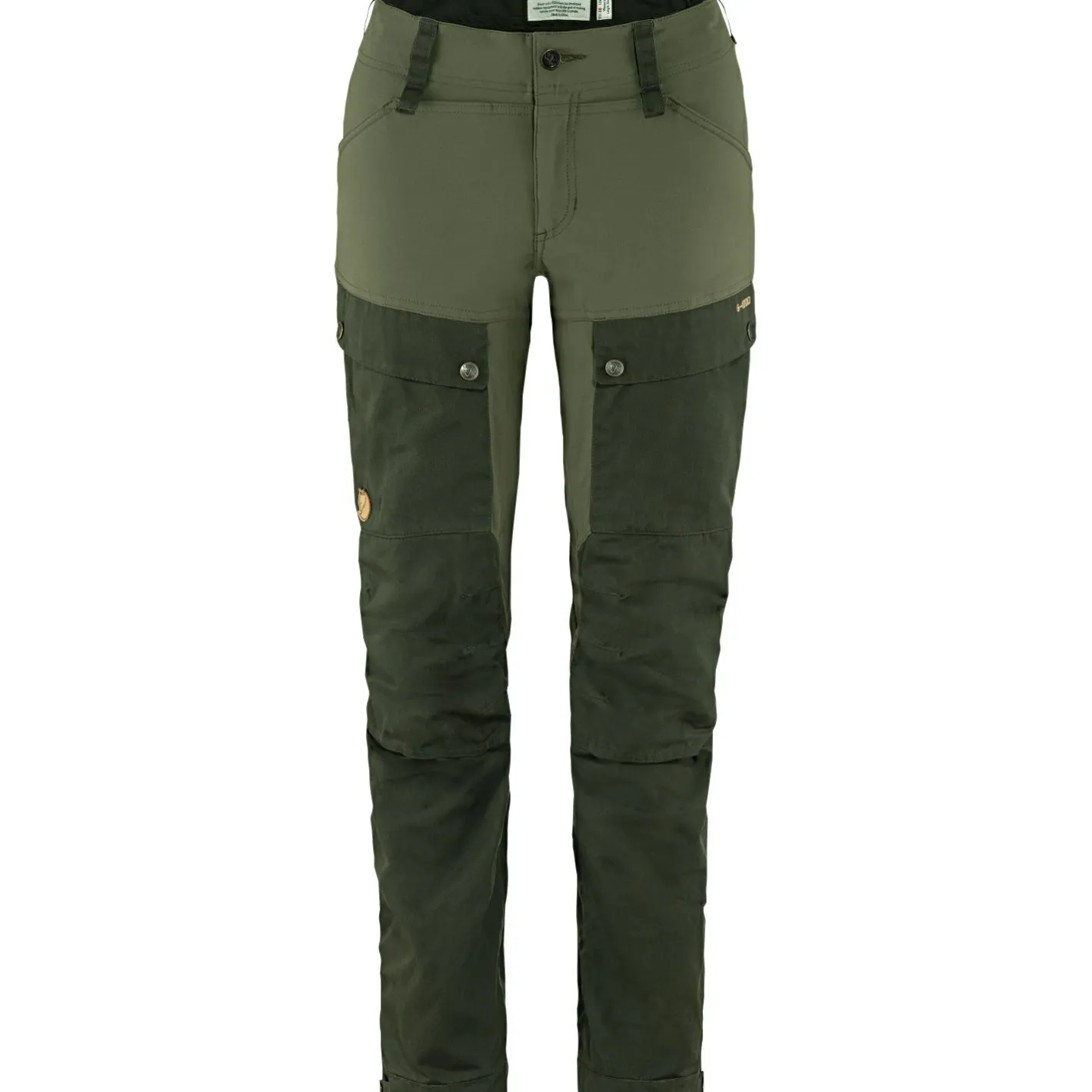 New Fju00e4llru00e4ven Fjällräven Keb Trousers W Damen (Deep Forest-Laurel Green)