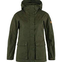 Clearance Fju00e4llru00e4ven Fjällräven Lappland Forest Hybrid Jacket W Damen (Deep Forest)