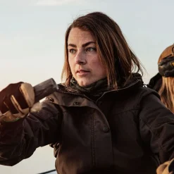 Best Fju00e4llru00e4ven Fjällräven Lappland Forest Hybrid Jacket W Damen (Dark Olive)