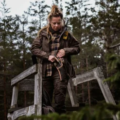 Best Fju00e4llru00e4ven Fjällräven Lappland Forest Hybrid Jacket W Damen (Dark Olive)
