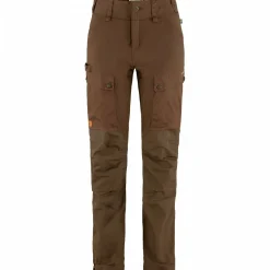 Fju00e4llru00e4ven Damen Angelhosen<Fjällräven Lappland Forest Hybrid Trousers W Damen (Dark Olive)