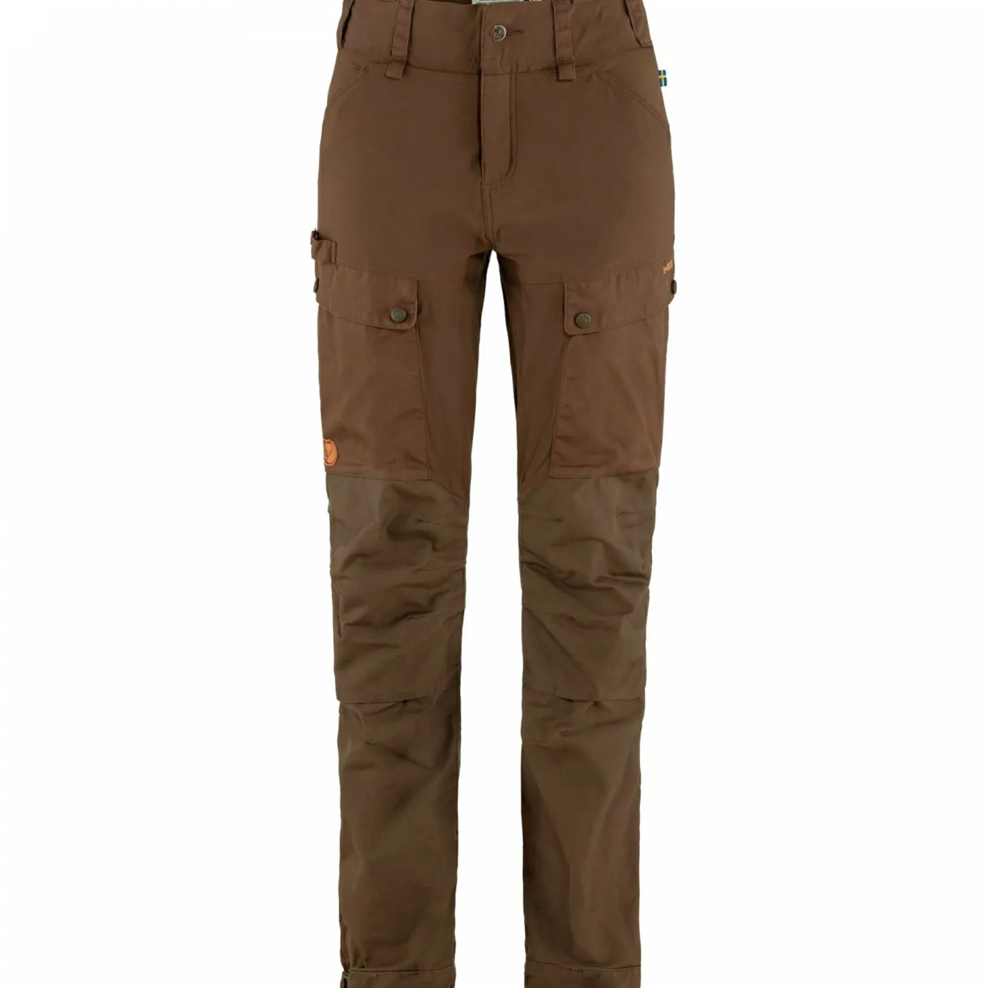 Fju00e4llru00e4ven Damen Angelhosen<Fjällräven Lappland Forest Hybrid Trousers W Damen (Dark Olive)