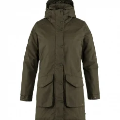 Hot Fju00e4llru00e4ven Fjällräven Lappland Högvilt Jacket W Damen (Dark Olive)