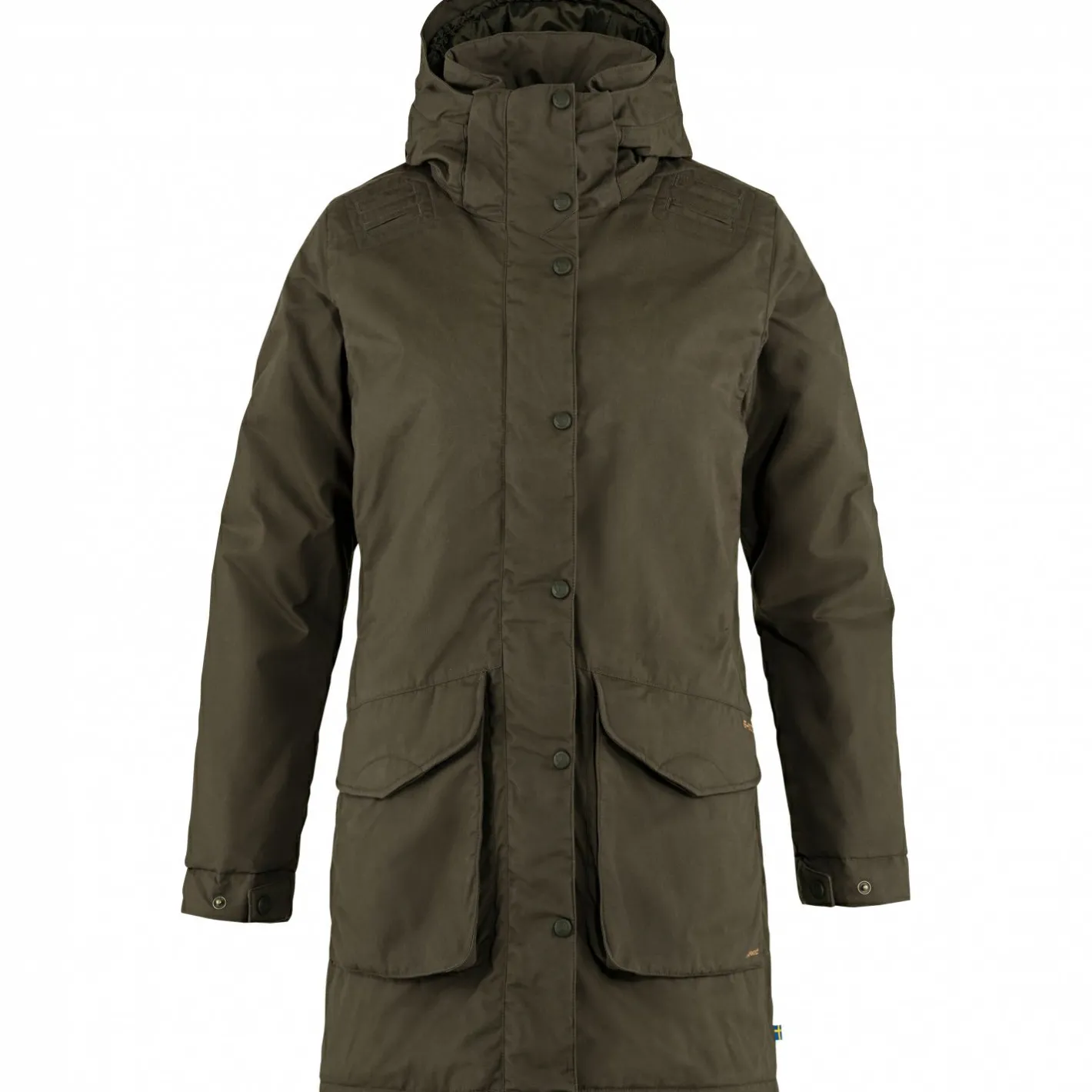 Hot Fju00e4llru00e4ven Fjällräven Lappland Högvilt Jacket W Damen (Dark Olive)