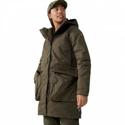 Hot Fju00e4llru00e4ven Fjällräven Lappland Högvilt Jacket W Damen (Dark Olive)