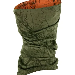 Fju00e4llru00e4ven Outdoor- & Angel-Schals<Fjällräven Lappland Neck Gaiter (Green Camo-Orange Multi Camo)