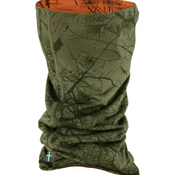 Fju00e4llru00e4ven Outdoor- & Angel-Schals<Fjällräven Lappland Neck Gaiter (Green Camo-Orange Multi Camo)