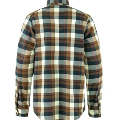 New Fju00e4llru00e4ven Fjällräven Singi Fjällglim Shirt M Herren (Wood Brown-Chalk White)