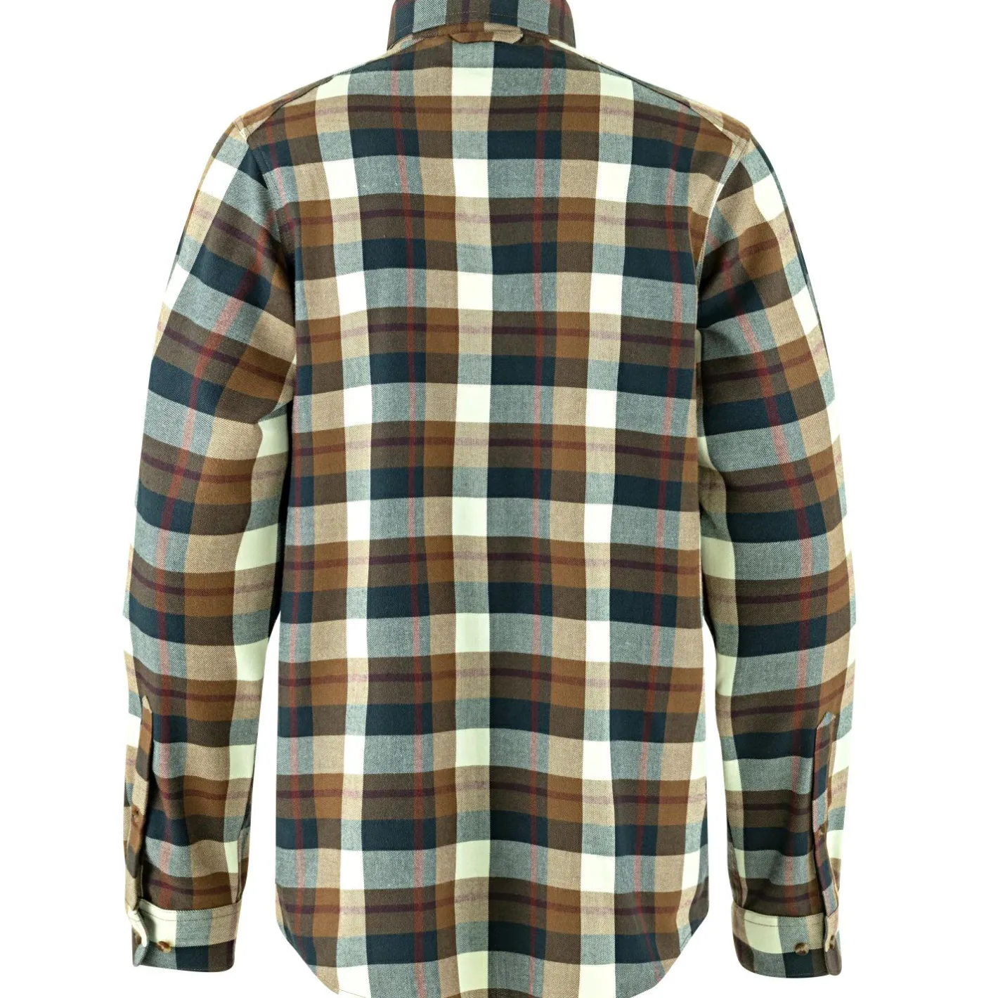 New Fju00e4llru00e4ven Fjällräven Singi Fjällglim Shirt M Herren (Wood Brown-Chalk White)