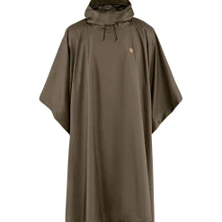 Sale Fju00e4llru00e4ven Fjällräven Singi Poncho Herren (Dark Olive)